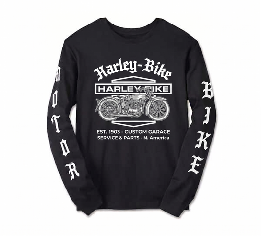 Built Super Bike Full Sleeves - Black